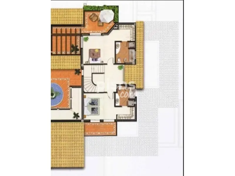 Plan - Duplex with Sea View and Pool in Sotogrande