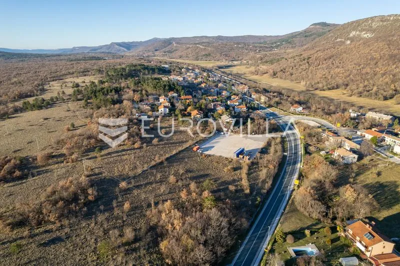 Aerial - Building Plot with View in Lupoglav