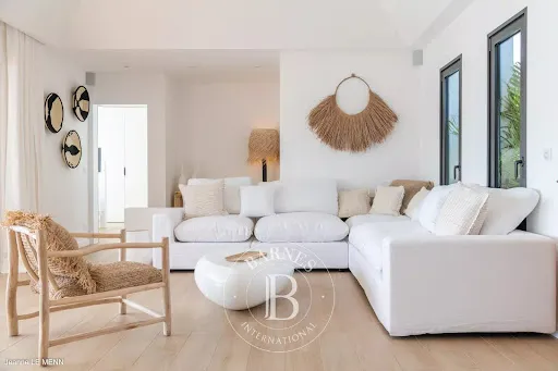 Séjour - Villa de luxe avec vue mer à Saint-Barthélemy