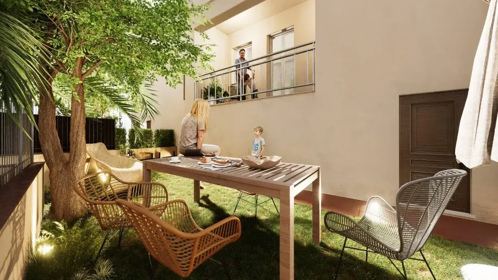 Newly Constructed Apartment with Garden in Florence