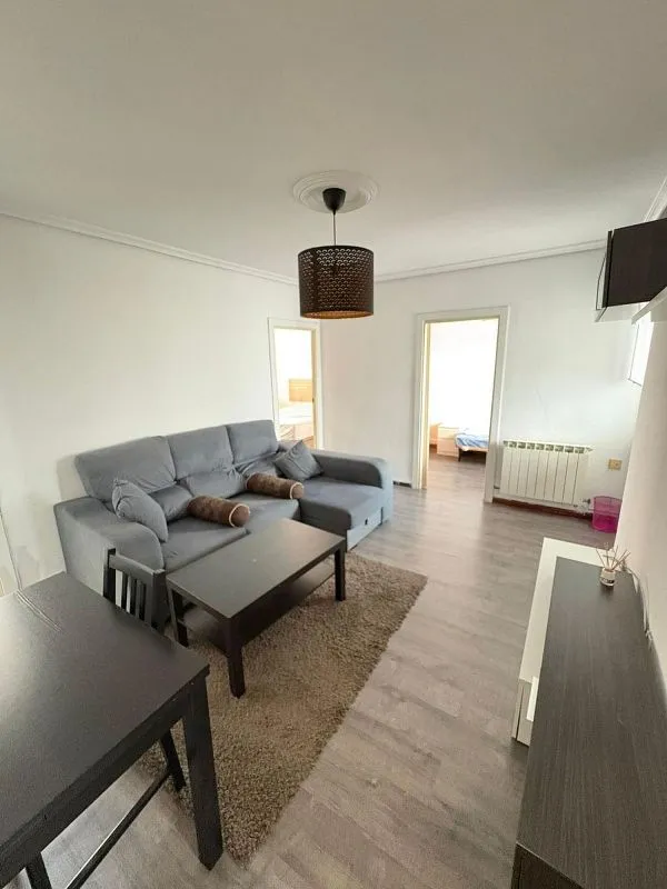 Living Room - Furnished Flat with Ascensor in Madrid