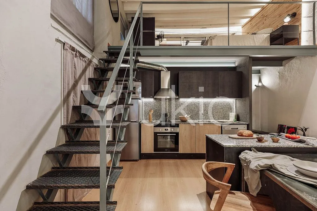 Cuisine - Duplex with Balcony in Sant Pere, Barcelona