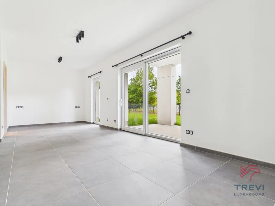 Séjour - Studio Neuf avec Jardin à Arlon