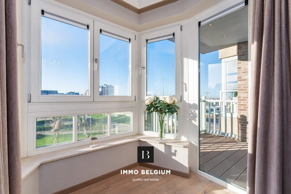 Balcon - Appartement avec terrasse au soleil à Blankenberge