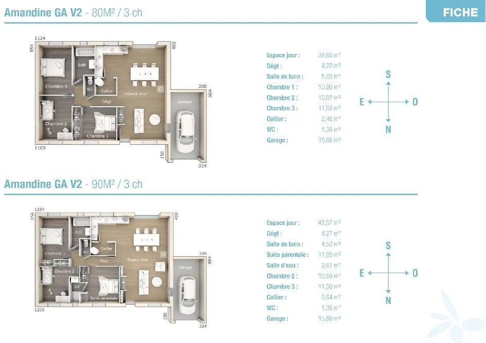 Plan - Maison à Construire avec Jardin à Violès