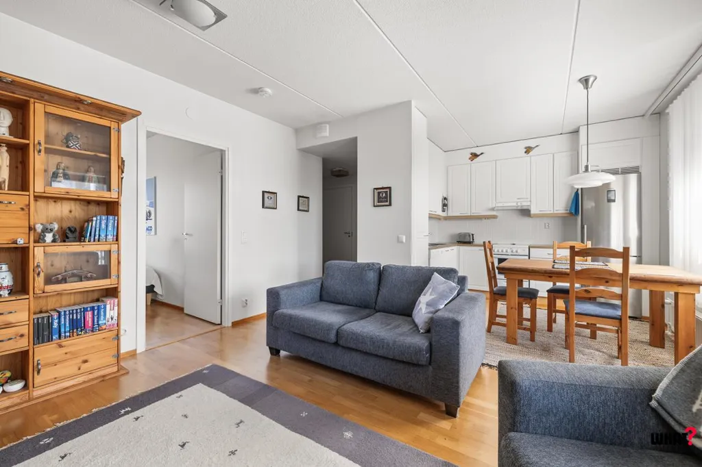 Séjour - Apartment with Balcony and Sauna in Viikki