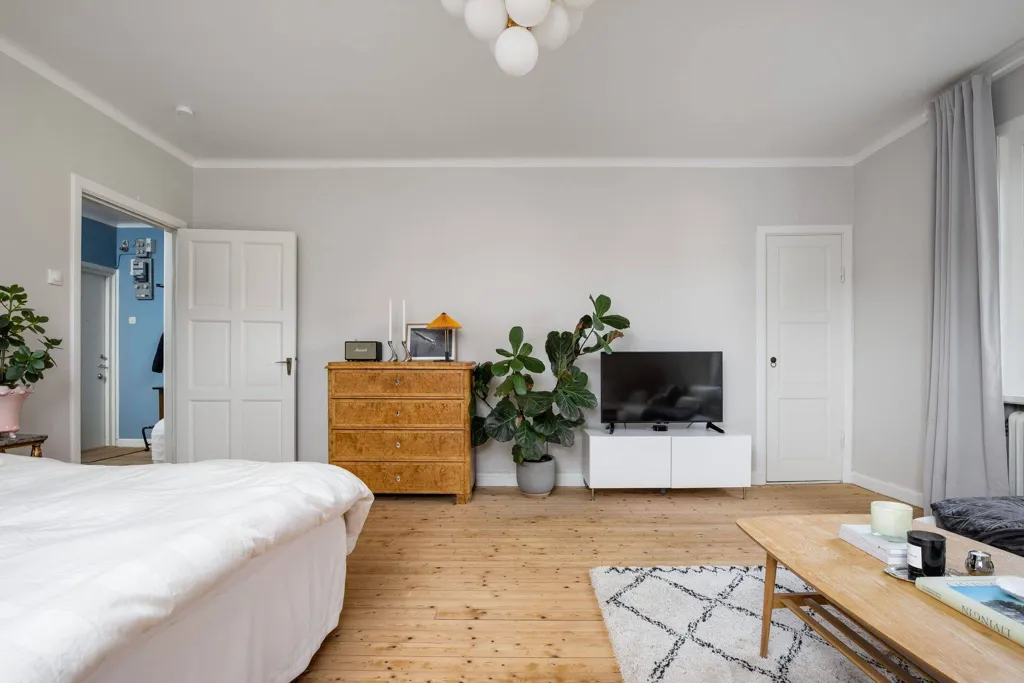 Chambres - Apartment with High Ceilings in Linköping