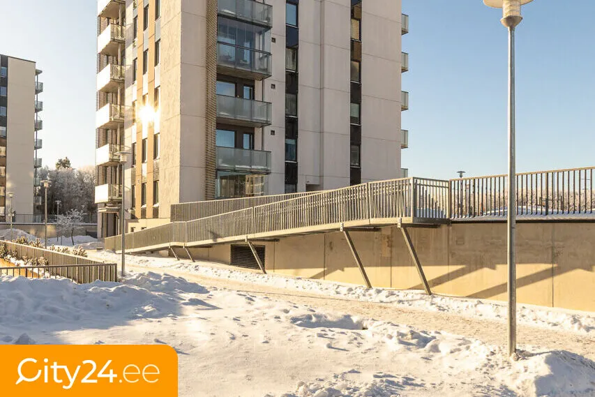 Extérieur - Modern Apartment with Balcony in Mustamäe