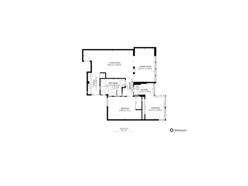 Plan - Modernised Apartment with River Views in Vigo