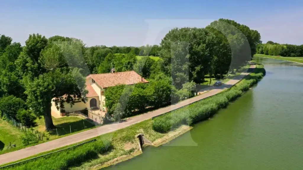 Õhuvaade - Renovated Farmhouse by Canal in Caorle