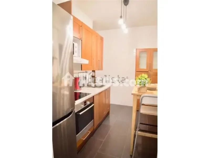 Cuisine - Furnished Flat with Green Setting in Argüelles