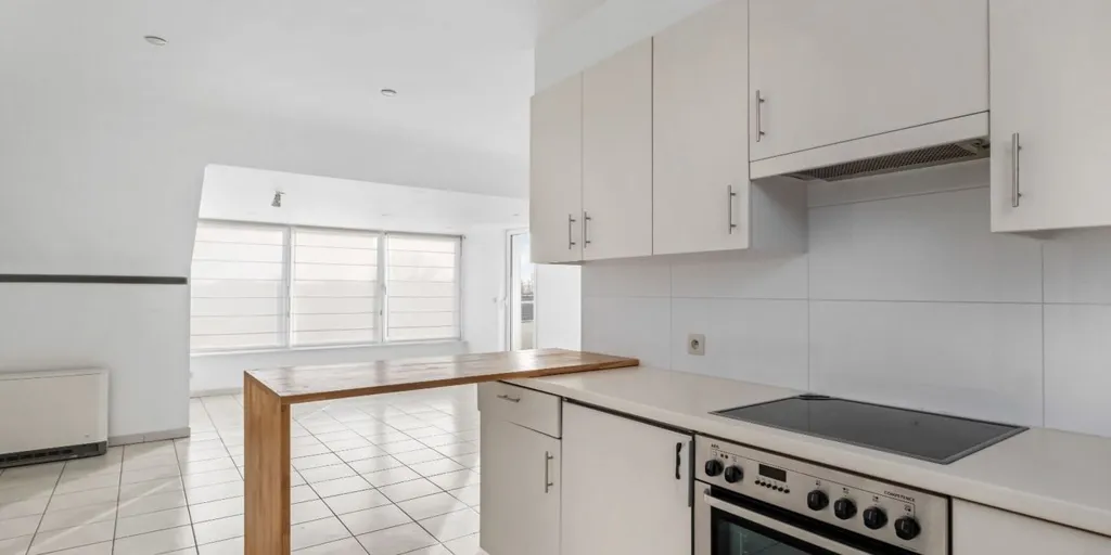 Cuisine - Penthouse avec Terrasse SUD-EST au Centre de Dadizele