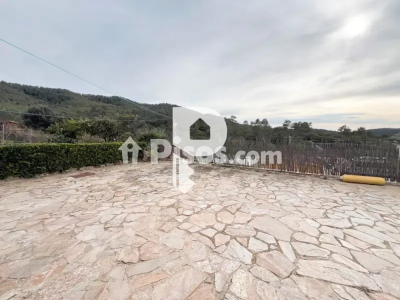 Terrasse - Chalet with Jacuzzi in Vallirana