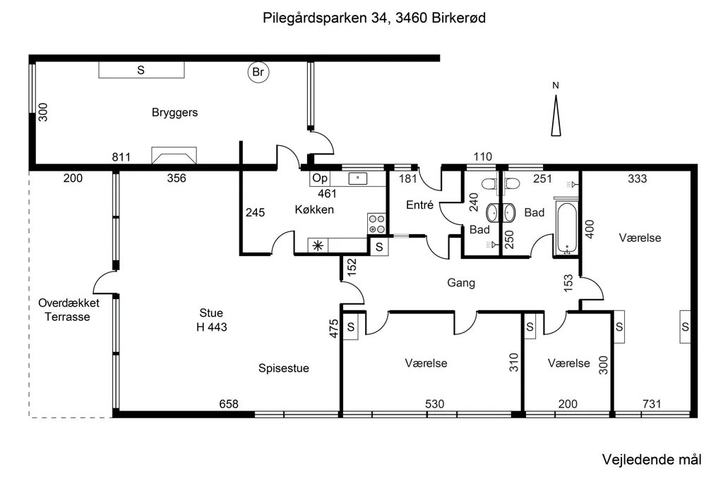 Plan - Poul Danø Villa with Original Charm in Pilegårdsparken
