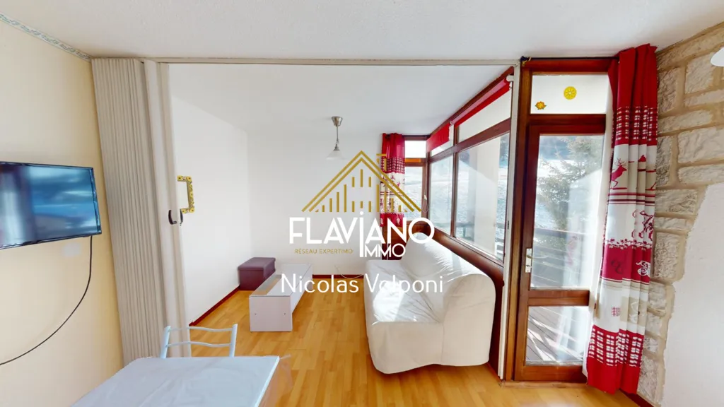 Elutuba - Studio with Mountain View at Le Sauze 1700