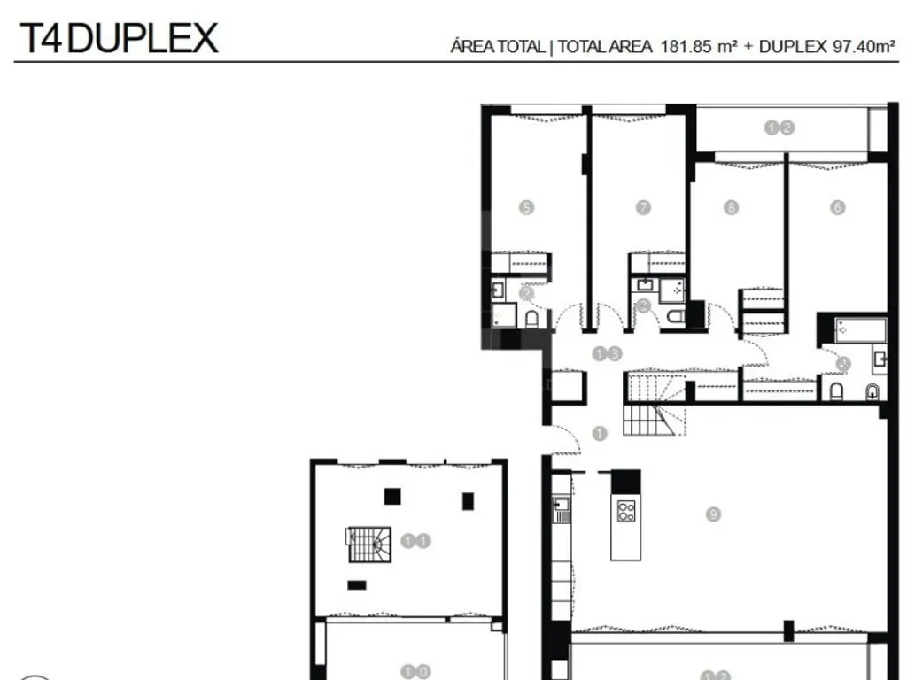 Plaan - Luxury Duplex with Pool in Montijo