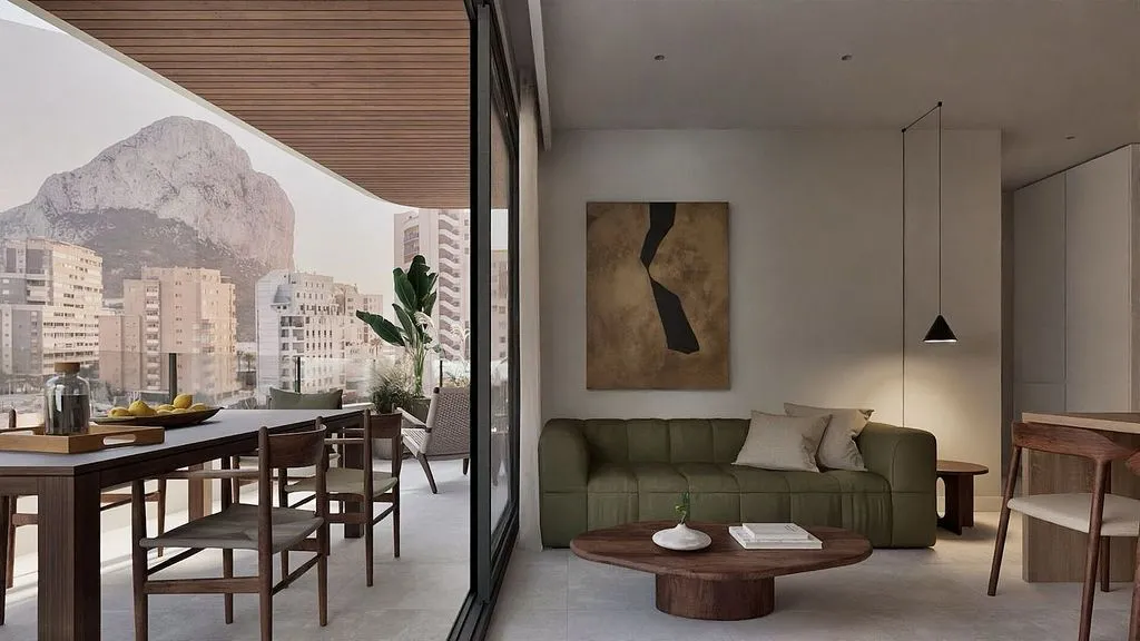 Séjour - Apartment with Pool and Terrace in Playa Fossa