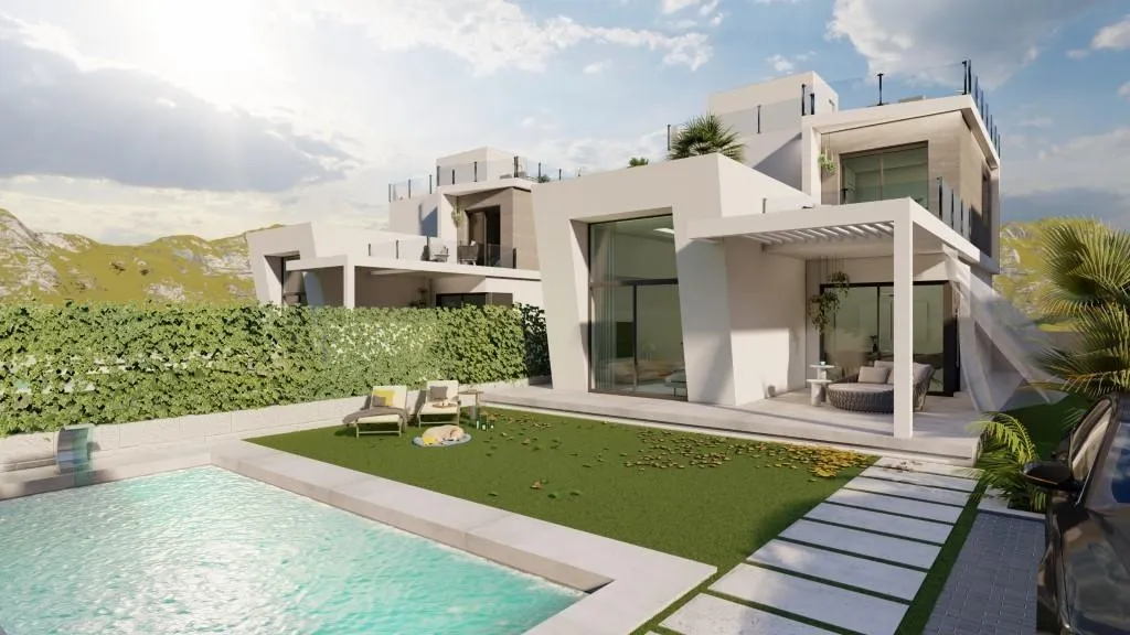 Piscine - Villa with Sea and Mountain Views in Benidorm