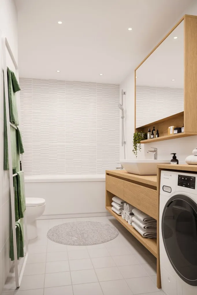 Salles de bain - Modern Apartment with Park Access in Väike-Rae