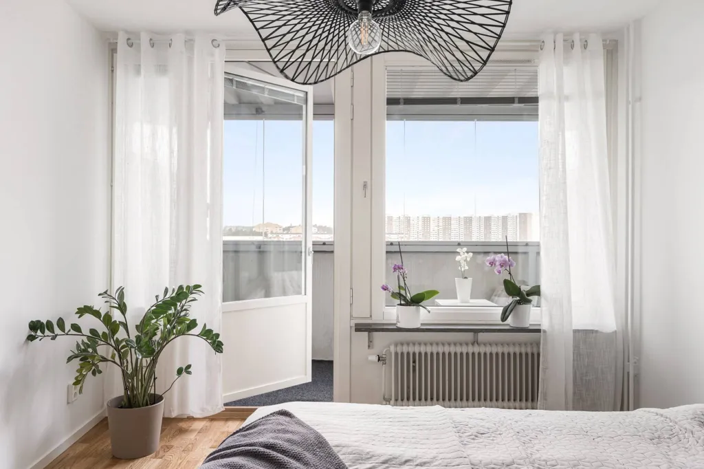 Chambres - Renovated Penthouse with Balconies in Grindtorp