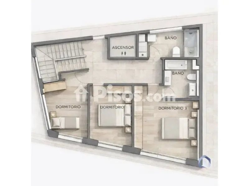 Planimetria - New House with Elevator in Sant Feliu de Codines