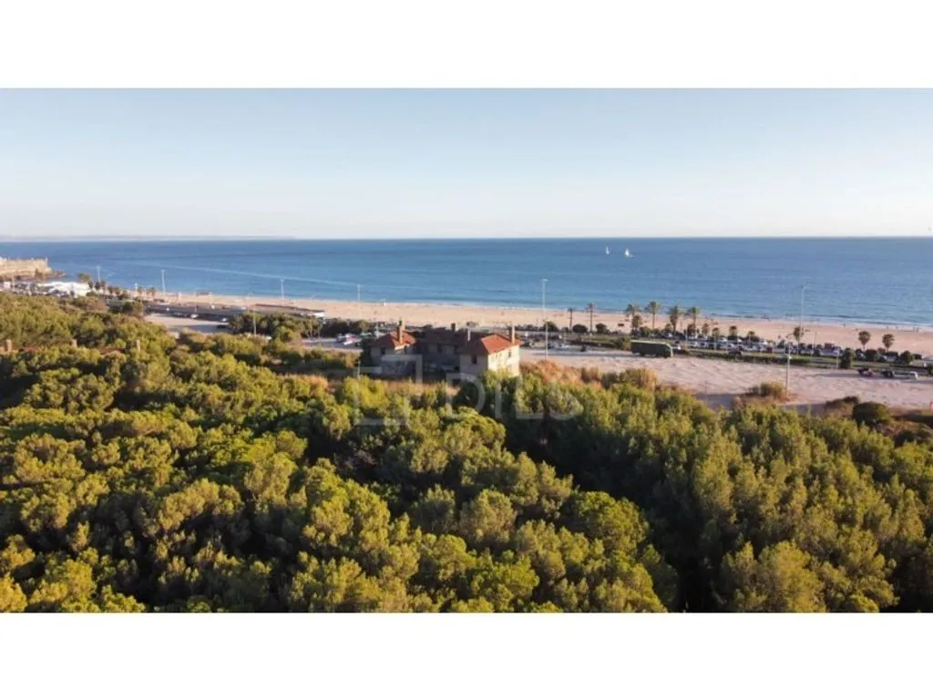 Aerial - Contemporary Apartment with Balcony in Carcavelos