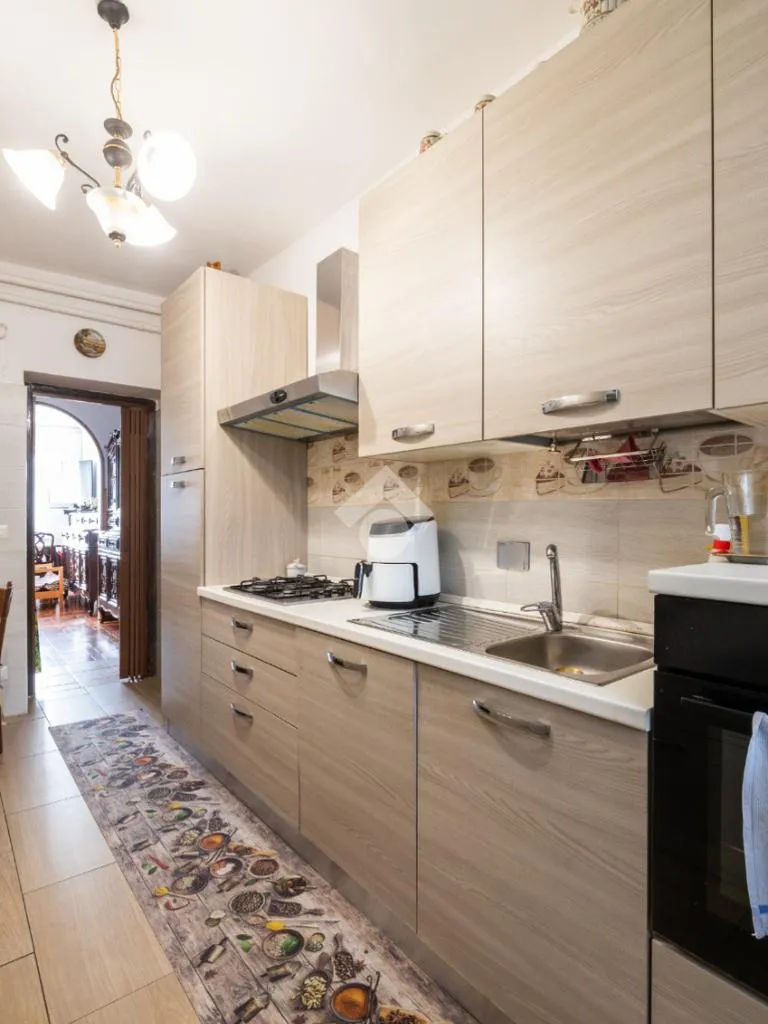 Cuisine - Semi-detached House with Panoramic View in Marentino