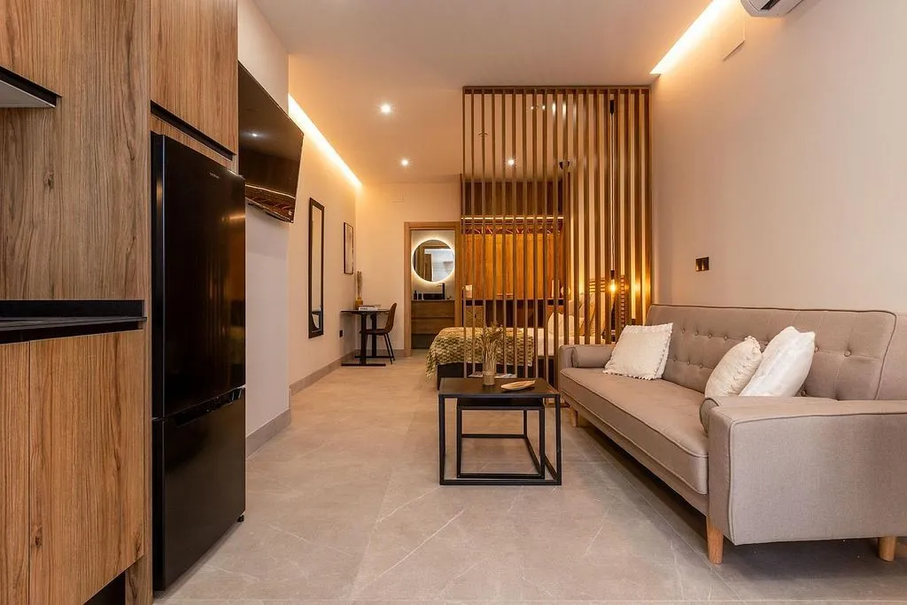 Séjour - Studio in Albaicín with Air Conditioning