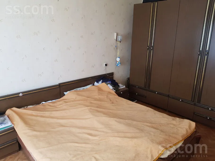Camere da letto - One-Bedroom Flat with Balcony in Purvciems