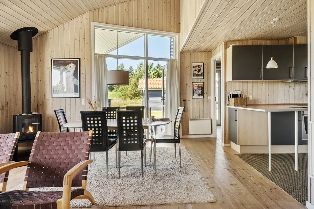 Salle à manger - Modern Summerhouse with Sea View in Ulfborg