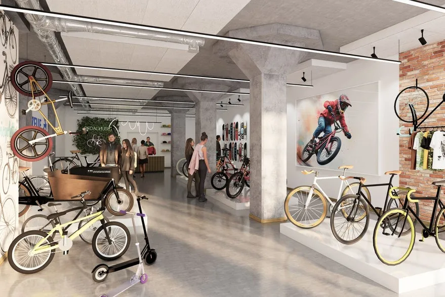 Toad - Retail Units with Historic Facade in Sydhavn