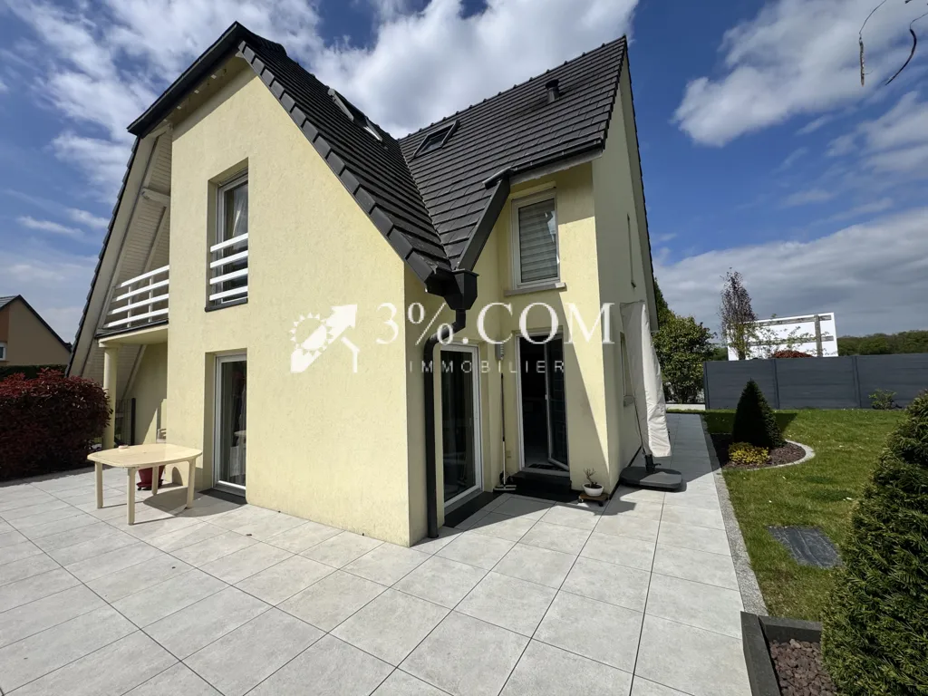 Extérieur - Maison Contemporaine avec Piscine à Olwisheim