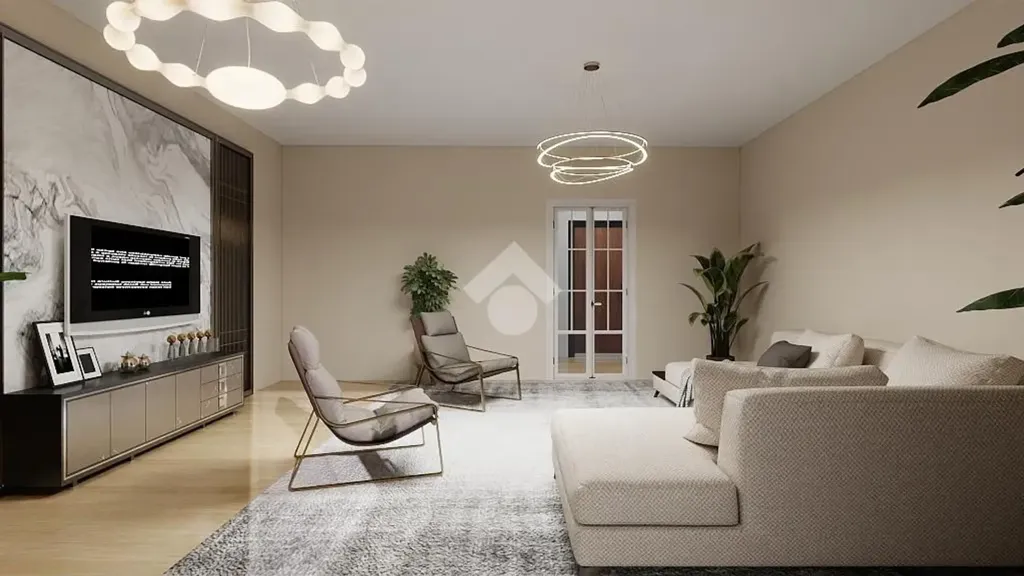 Séjour - Four-Room Apartment with Terrace in Milan