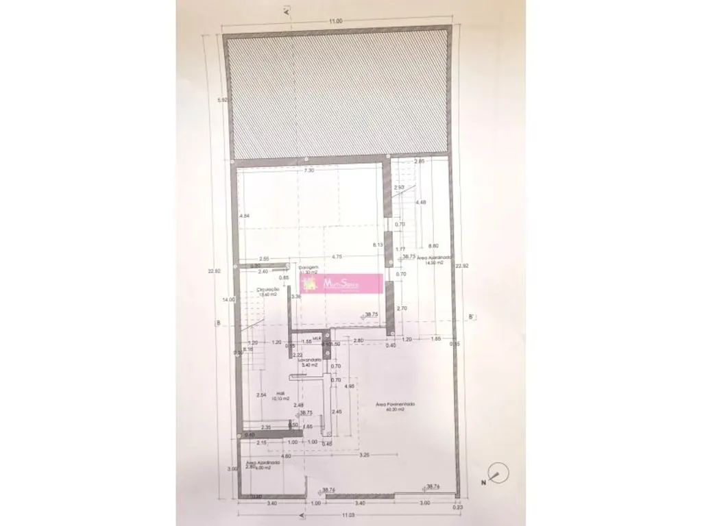 Plaan - Luxury T4 House Under Construction in Casal Vidigal