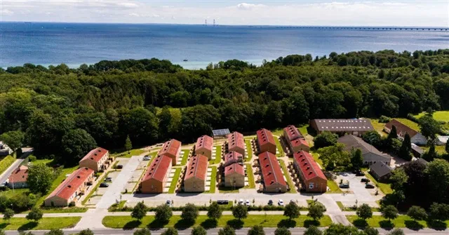 Õhuvaade - Terraced House with Private Balcony in Nyborg