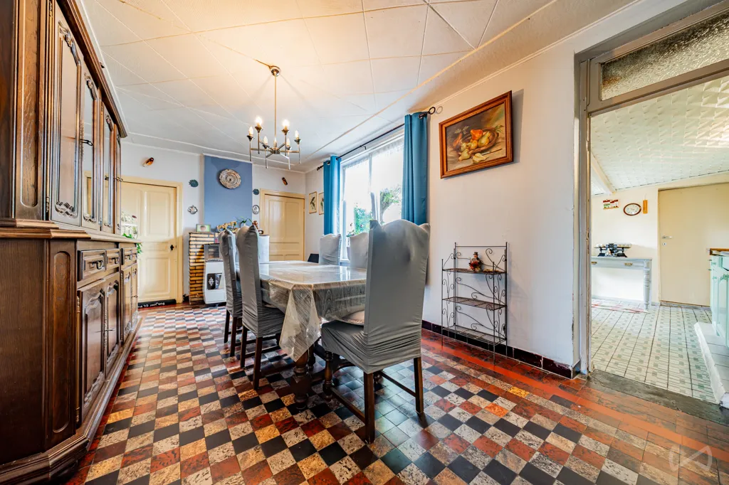 Söögituba - Semi-detached House with Garden in Saint-Ghislain