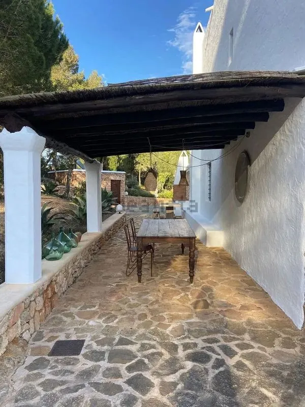 Terrass - Chalet with Pool and Terrace in San Carles