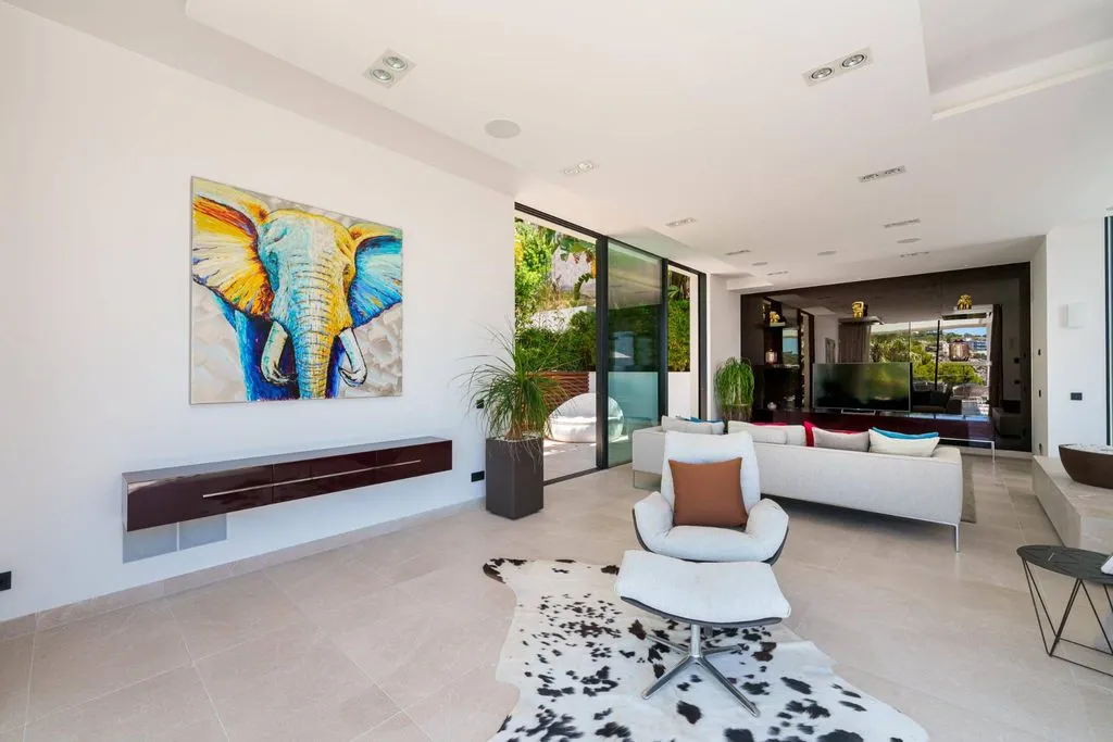 Soggiorno - Luxury Villa with Sea View in Andratx