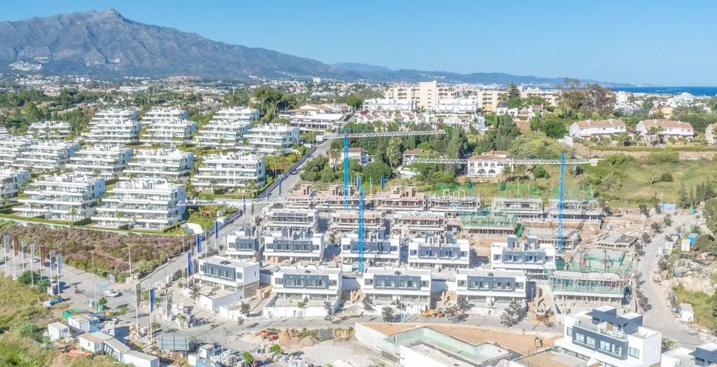 Vue aérienne - Contemporary Villa with Pool in Marbella
