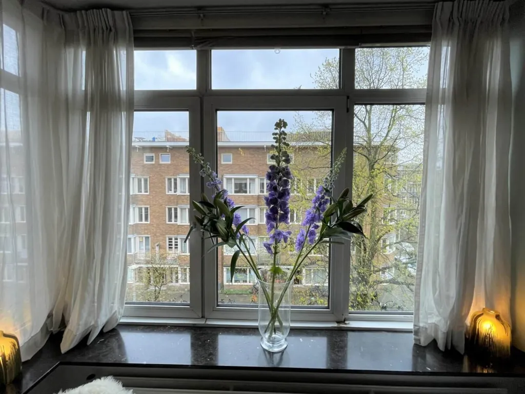 Séjour - Furnished Apartment with Balcony in Amsterdam