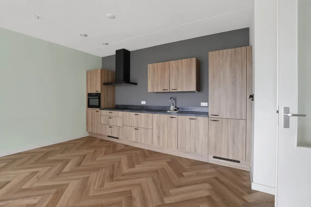 Cuisine - Modern Apartment with Balcony in Zevenhuizen