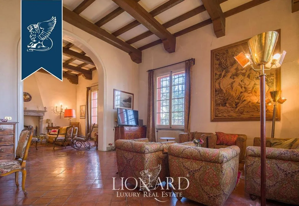 Séjour - Historic Villa with 360° View in Zola Predosa