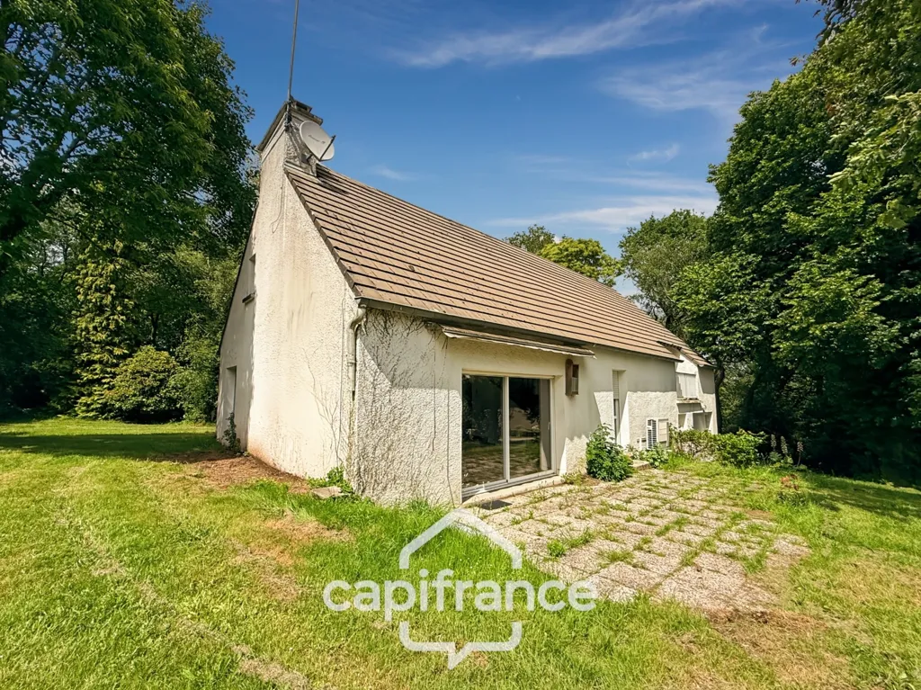 Extérieur - Maison Familiale avec Grand Terrain Arboré à Guern