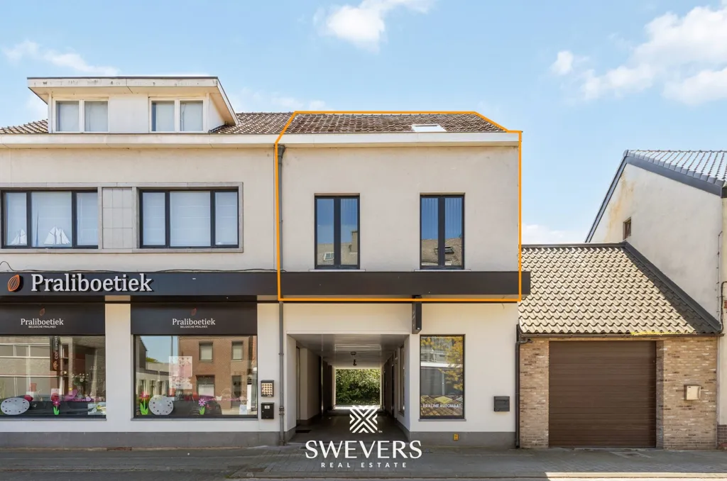 Extérieur - Duplex Rénové avec Terrasse à Hasselt