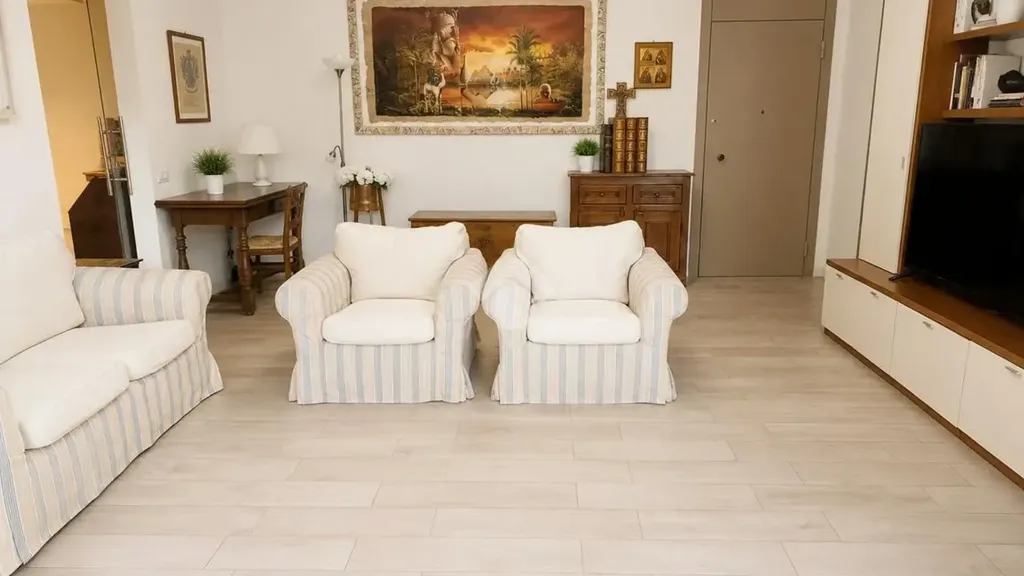 Soggiorno - Appartamento con loggia e affaccio sul verde a Basiglio