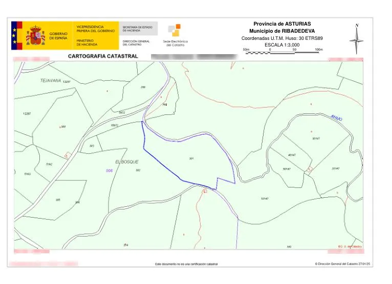 Land Parcel in Ribadedeva, Asturias