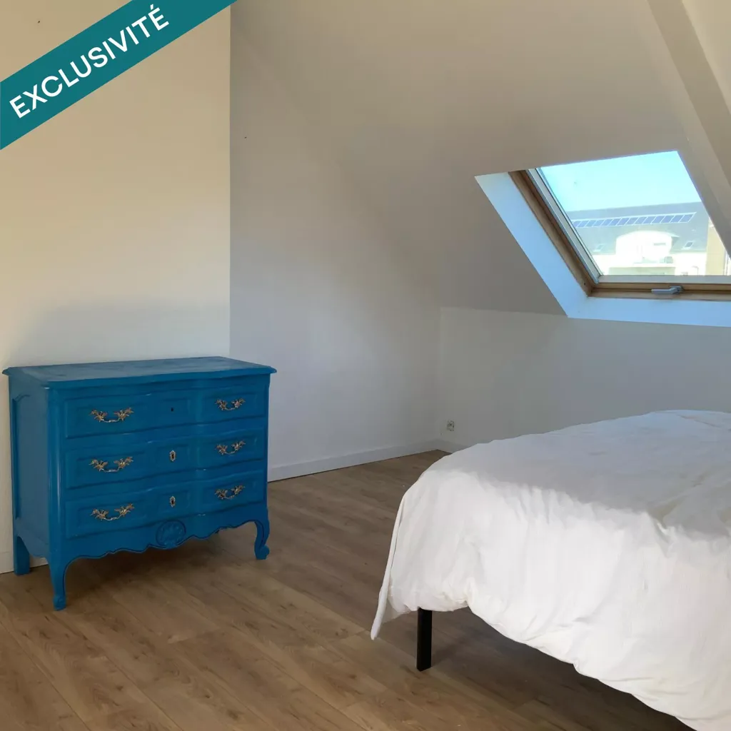 Bedrooms - Charming 1950s Stone House in Riantec
