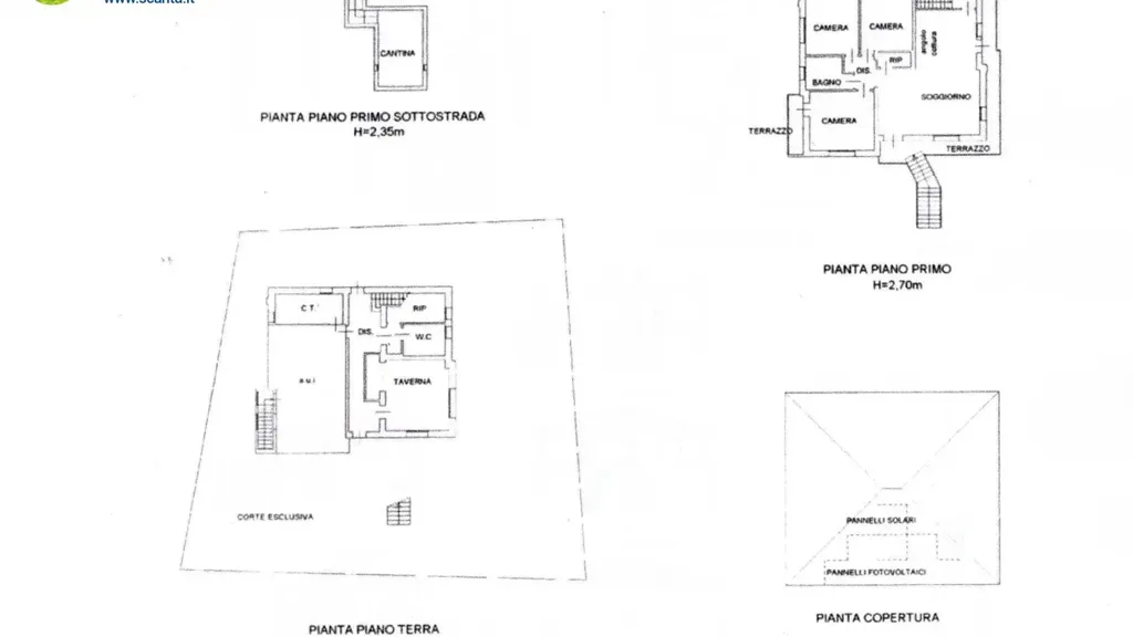 Plaan - Fully Rented Villa with Garden in Paese