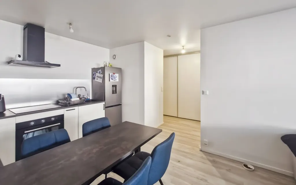 Köök - T2 Apartment with Parking in Reims