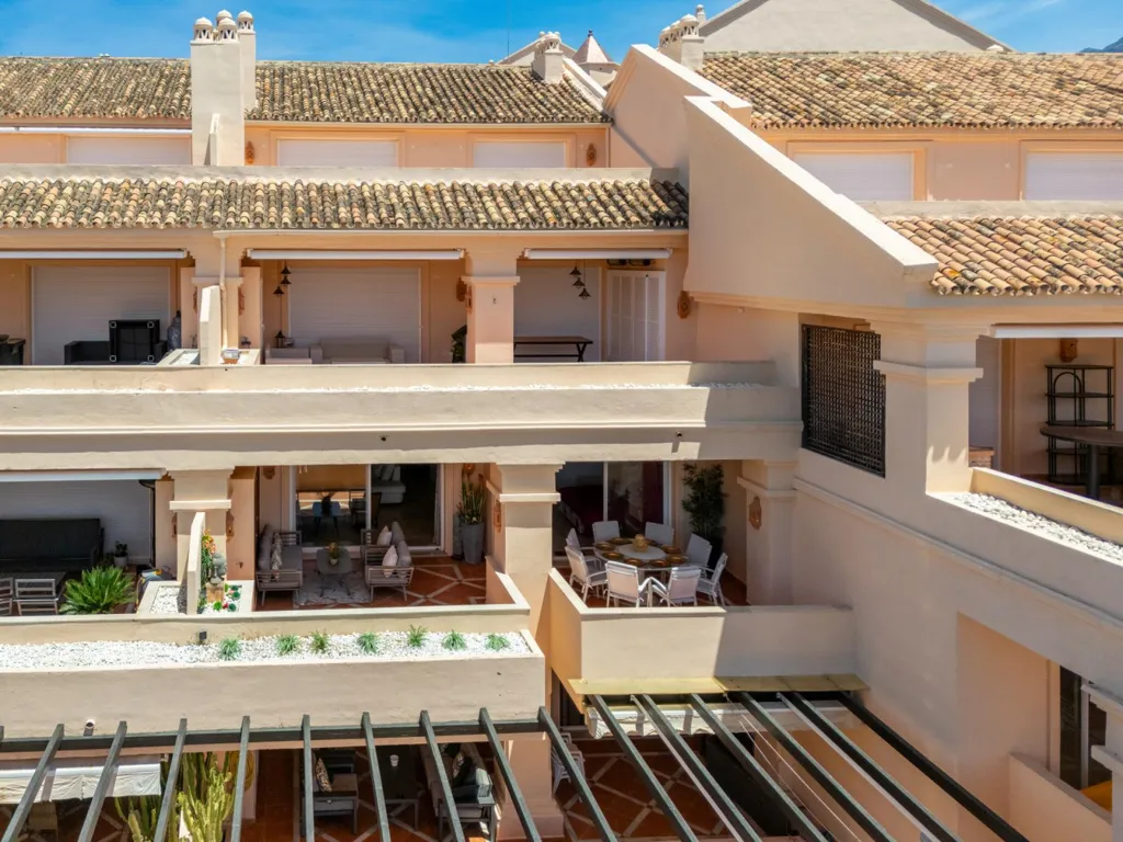 Terrasse - Luxury Apartment with Sea Views in Marbella
